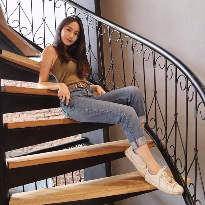 Dan hot girl xinh dep va sang chanh toan Hoa hau, nguoi mau cua Lao hinh anh 8 