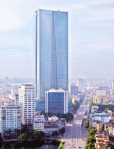 Lotte – tòa nhà cao thứ 2 Việt Nam Lotte – tòa nhà cao thứ 2 Việt Nam