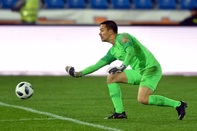 ... với thủ môn Filip Nguyễn