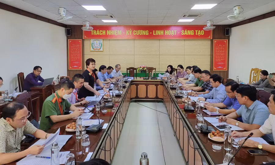 Đoàn kiểm tra số 3 của Ban Chỉ đạo quốc gia Kỳ thi tốt nghiệp THPT năm 2022 kiểm tra công tác chuẩn bị tại Quảng Bình.