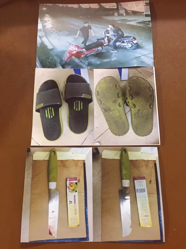 Tang vật vụ án.