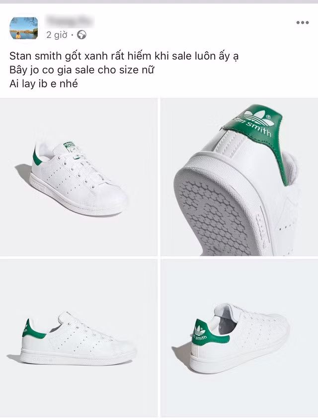  Bán giày hàng Auth chuẩn, nước hoa, đồ hiệu,... để ăn chênh lệch. Sinh viên có thẻ giảm giá 20% của cửa hàng mua về bán đúng giá trên website nhưng vẫn lãi phần được giảm 20%. (Ảnh: Huyền Vũ) 