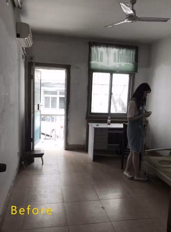 mua lai can nha tap the cu, 9x tu tay cai tao dep me hon ai nhin cung than phuc - 2