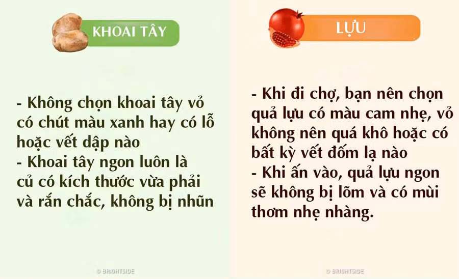 Mẹo chọn rau, củ, quả tươi ngon, không bị ngâm hóa chất ảnh 4 18 meo chon rau, cu, qua tuoi ngon, khong bi ngam hoa chat - 4