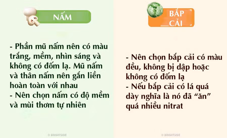 Mẹo chọn rau, củ, quả tươi ngon, không bị ngâm hóa chất ảnh 8 18 meo chon rau, cu, qua tuoi ngon, khong bi ngam hoa chat - 8