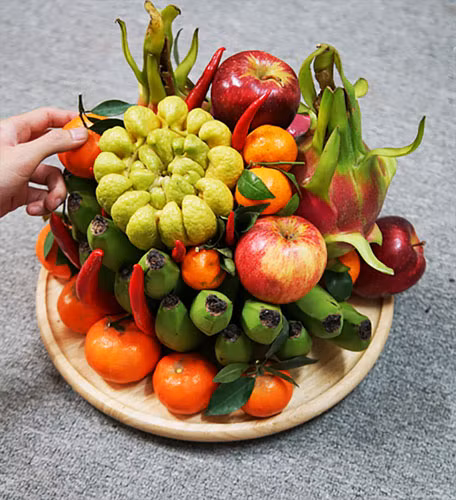 Mâm ngũ quả ngày Tết 3 miền có gì khác nhau? ảnh 1