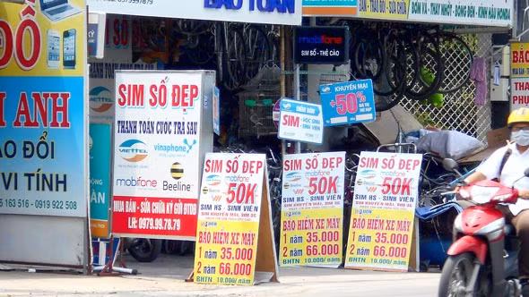 Cương quyết xử lý sim và tin nhắn rác