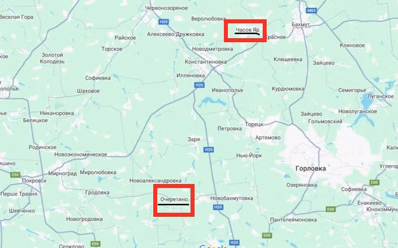 2 điểm then chốt ở Donetsk mà Ukraine sống chết muốn giữ 