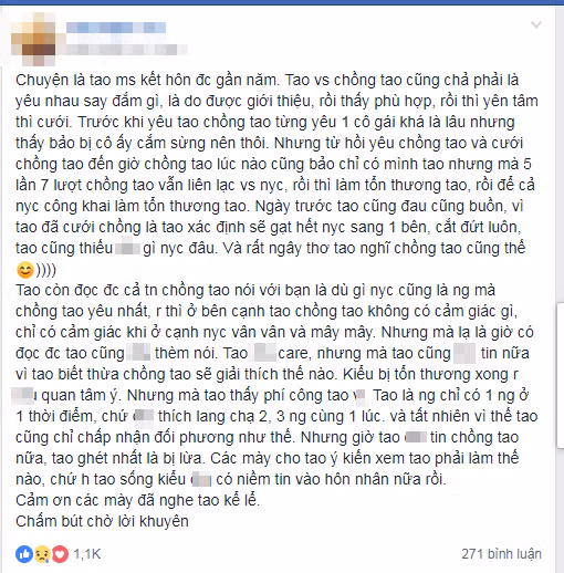 chong nhan tin khang dinh yeu nguoi cu nhat, o ben vo chang co cam giac gi hinh anh 1