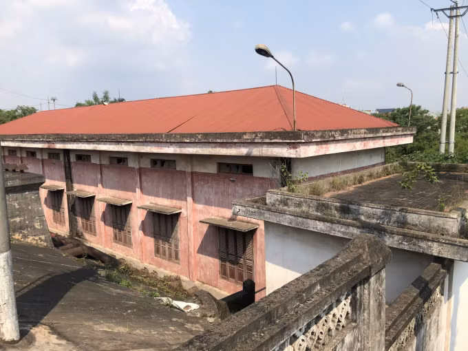 Hơn 300m2 đất của gia đình ông Vọng và bà Nguyên đã được thu hồi từ năm 1995 để thực hiện dự án xây dựng Trạm bơm tiêu Đông Mỹ.