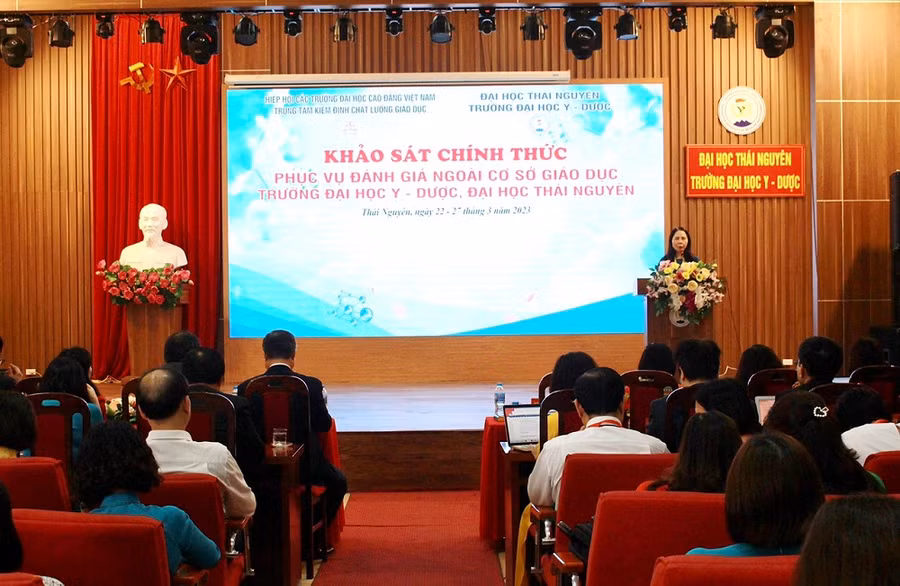 Trường Đại học Y - Dược khai mạc khảo sát đánh giá ngoài cơ sở giáo dục.