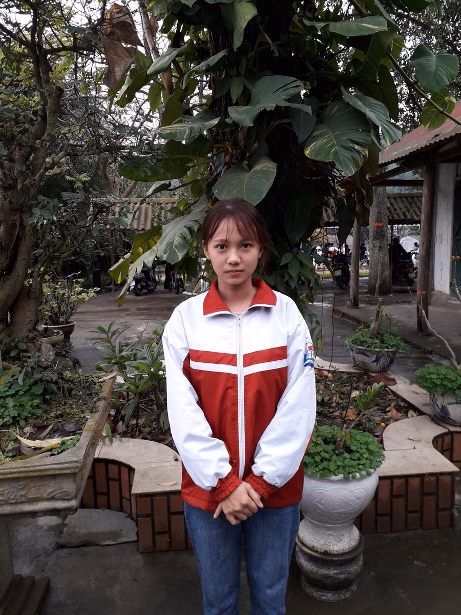 Dương Mỹ Duyên - HS lớp 12C1, Trường THPT Thái Hòa (Hàm Yên, Tuyên Quang)