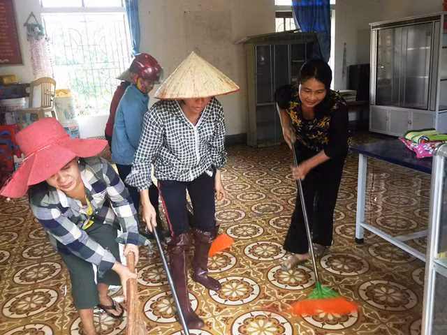 Theo kế hoạch sẽ dọn sạch trường trong một ngày để đón học sinh trở lại trường vào ngày mai.