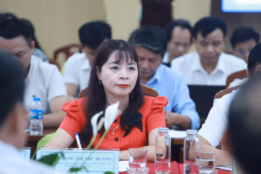 PGS.TS Đặng Thị Thu Hương - Phó Hiệu trưởng Trường ĐH KHXH&amp;NV (ĐHQG Hà Nội).