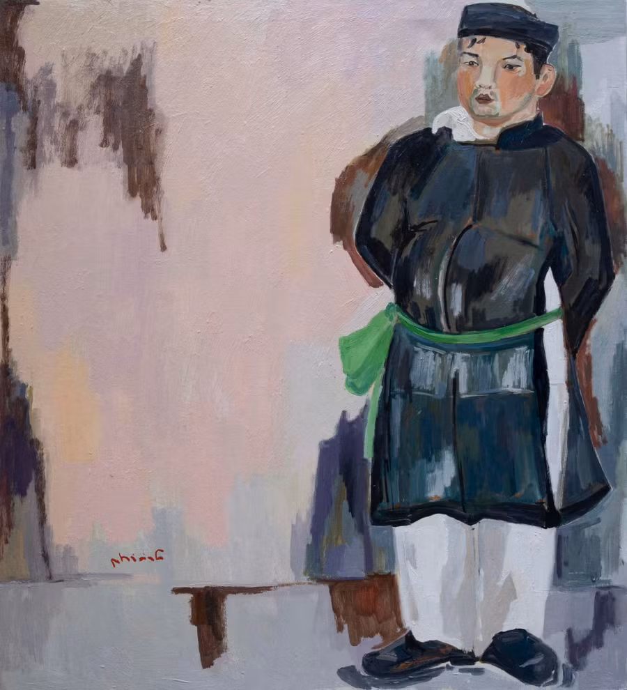 “Anh đứng giữa hội”.