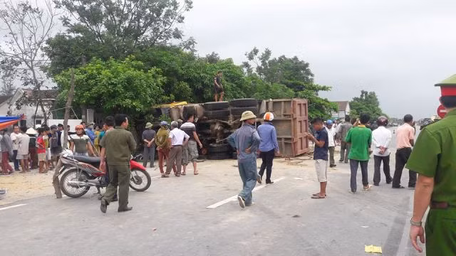 Hiện trường vụ tai nạn