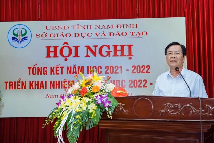 Ông Cao Xuân Hùng - Giám đốc Sở GD&amp;ĐT Nam Định.