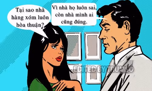 Vợ chồng hạnh phúc nhờ... ai cũng có lỗi