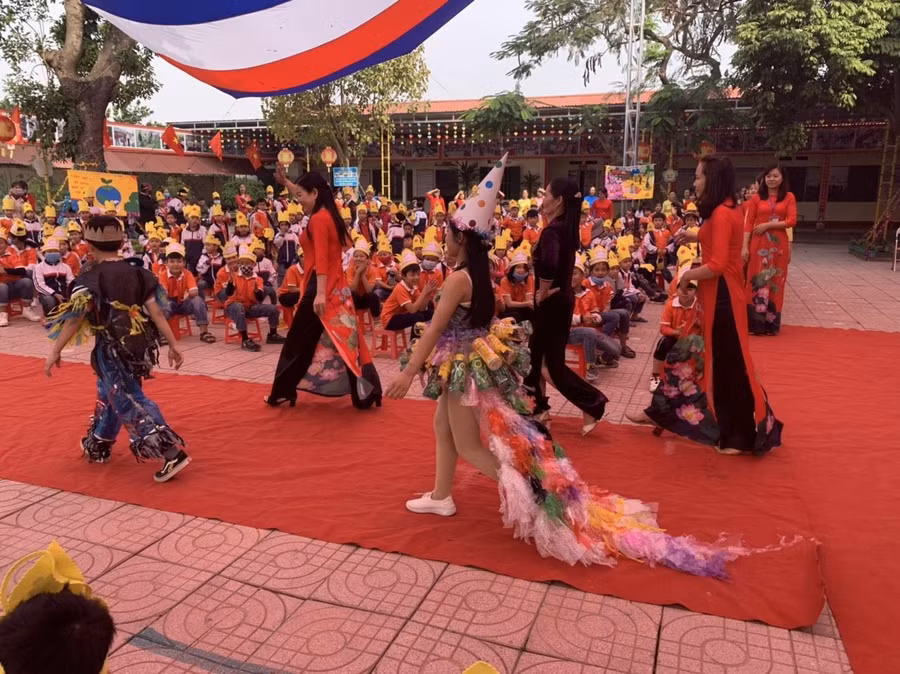 Ấn tượng ngày hội “Sức khỏe của chúng em” ở Trường Tiểu học Bắc Lý số 2 ảnh 12