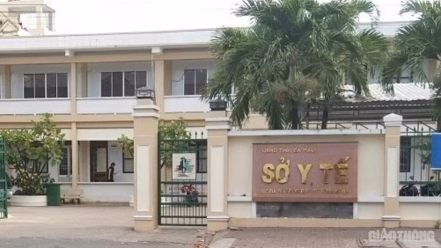 Trụ sở Sở Y tế tỉnh Cà Mau. Ảnh: Gia Minh