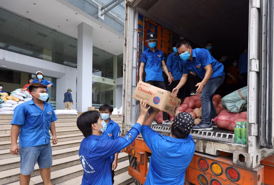 Thanh niên Bắc Giang với nhiều hoạt động thiết thực, ủng hộ tuyến đầu chống dịch bệnh Covid-19.
