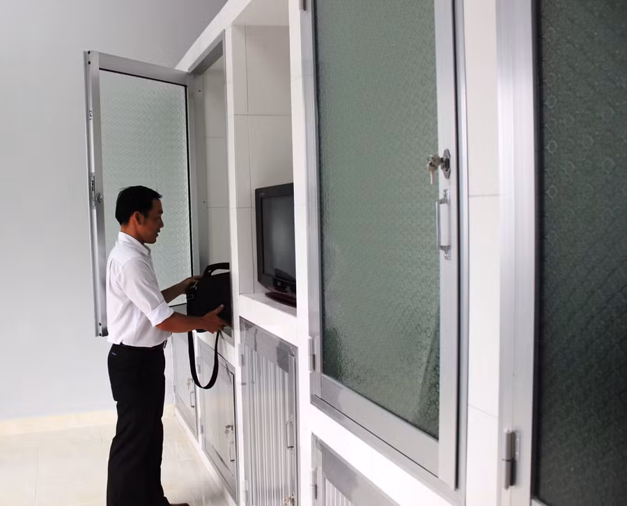 Nhờ có Mái ấm công đoàn mà nhiều giáo viên xa nhà đã yên tâm công tác.