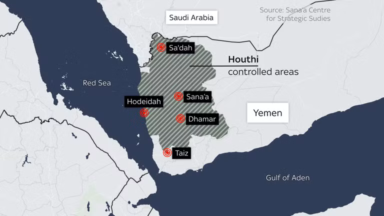 Houthi muốn mở rộng vùng lãnh thổ đang kiểm soát ở Yemen?