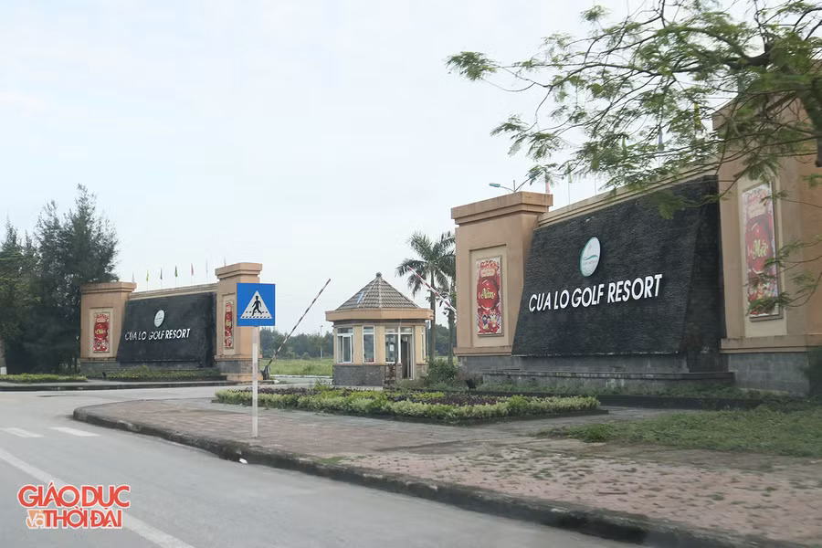 Tổ hợp sân golf, khách sạn, biệt thự tại thị xã Cửa Lò từng được UBND tỉnh Nghệ An gia hạn nhiều lần nhưng chủ đầu tư Công ty CP Golf biển Cửa Lò không triển khai nhiều hạng mục.