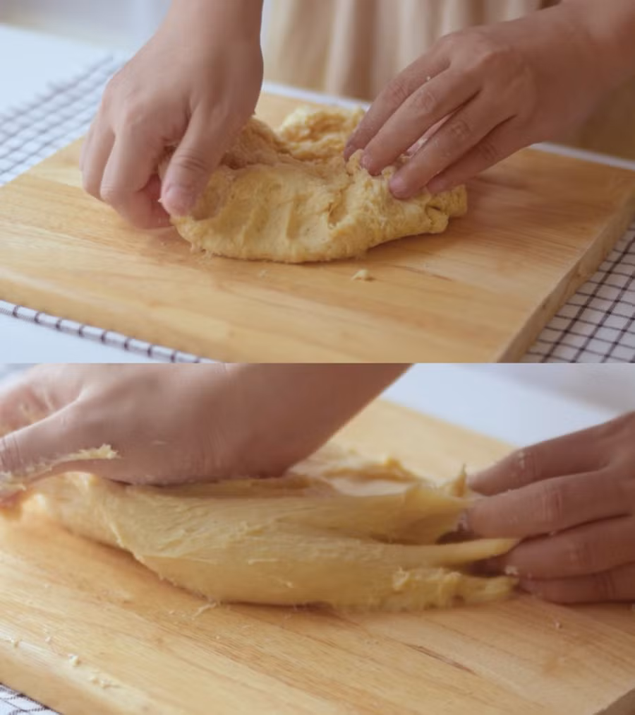 Cách làm bánh mì sữa chua thơm ngon, béo ngậy không cần lò nướng ảnh 4