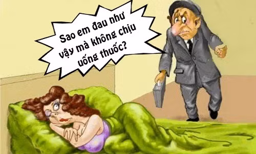 Không thể uống thuốc vào buổi sáng 