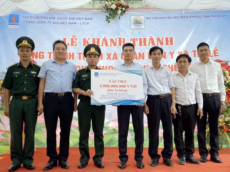 pv gas tai tro 4 ty dong xay tram xa quan dan y xa tri le nghe an