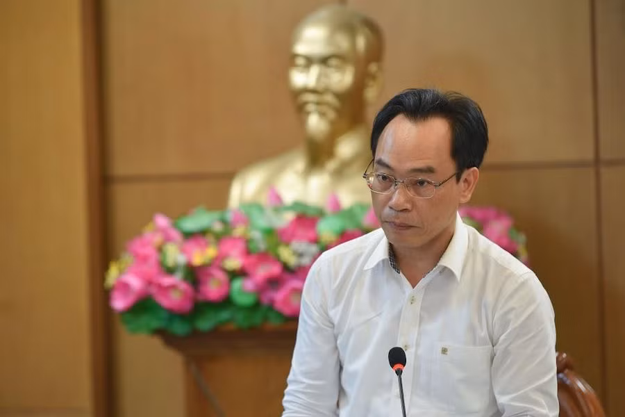 Thứ trưởng Hoàng Minh Sơn phát biểu tại Hội nghị.