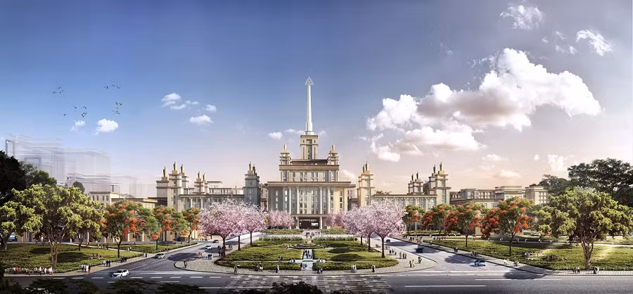 Phối cảnh dự án Trường đại học VinUni