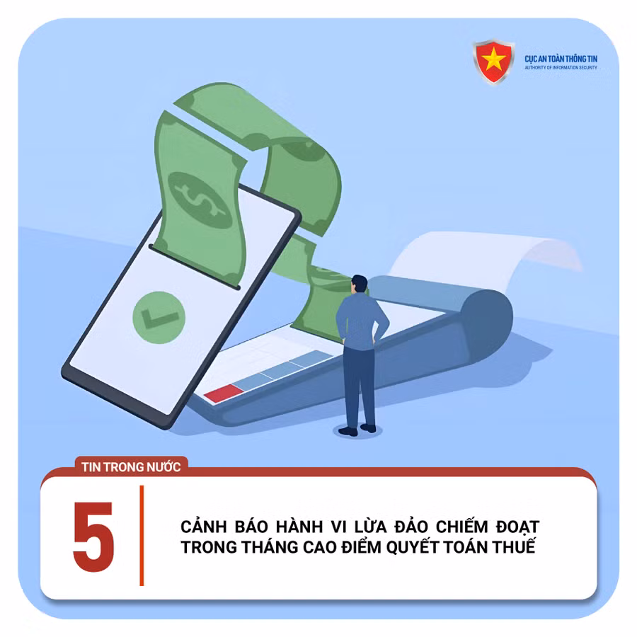 Lừa đảo qua hình thức quyết toán thuế.