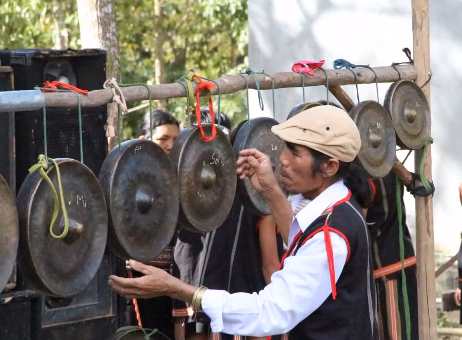 Giao lưu trực tuyến "Truyền lửa văn hóa cồng chiêng từ trong trường học" ảnh 55