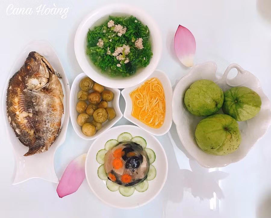vo tre 9x "phu phep" bien mon an don gian thuong ngay thanh bua tiec mau sac hinh anh 11