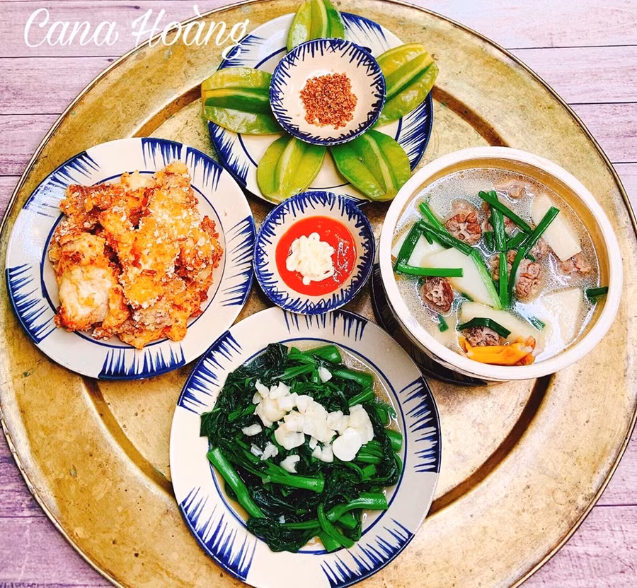 vo tre 9x "phu phep" bien mon an don gian thuong ngay thanh bua tiec mau sac hinh anh 13