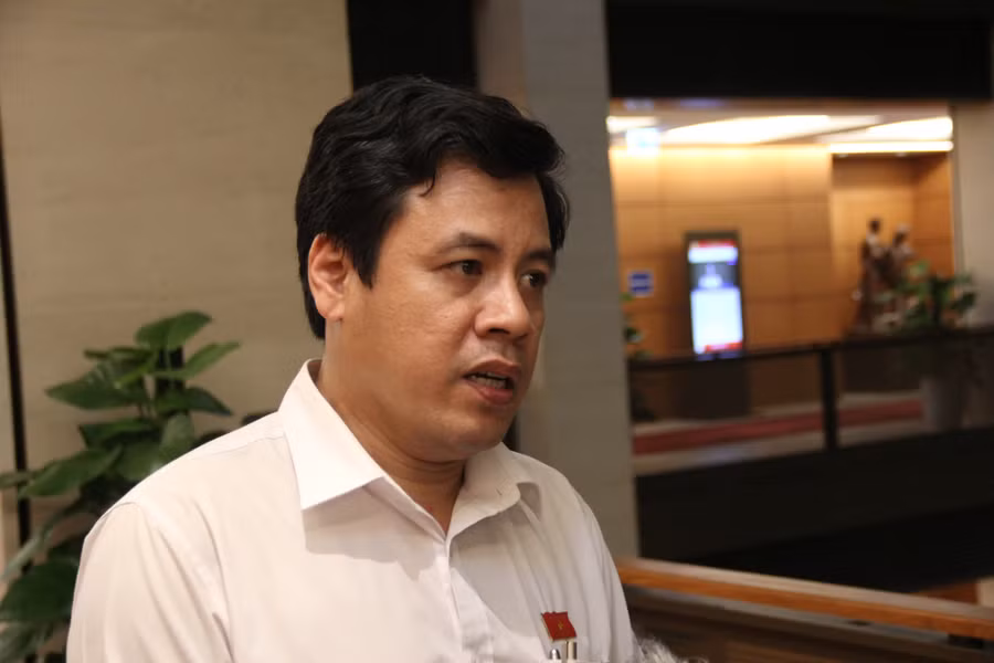 Đại biểu Trần Anh Tuấn. Ảnh: Sỹ Điền