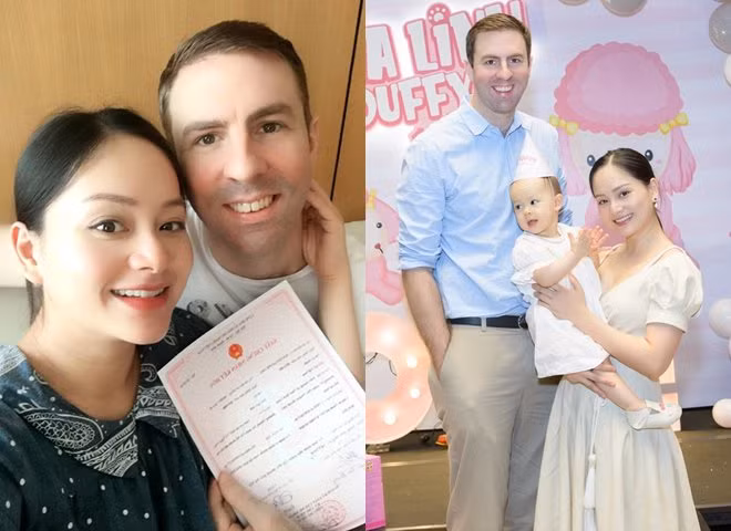 Lan Phương đã có con chung với chồng Tây nhưng vẫn "viện lý do" để không làm đám cưới