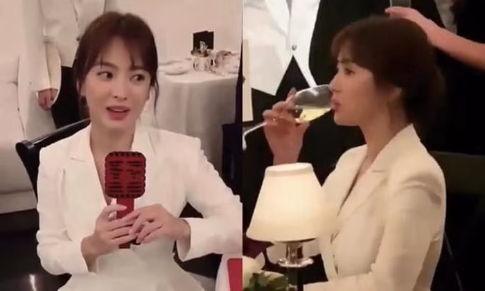 Song Hye Kyo xinh đẹp trong một sự kiện tại Mỹ.