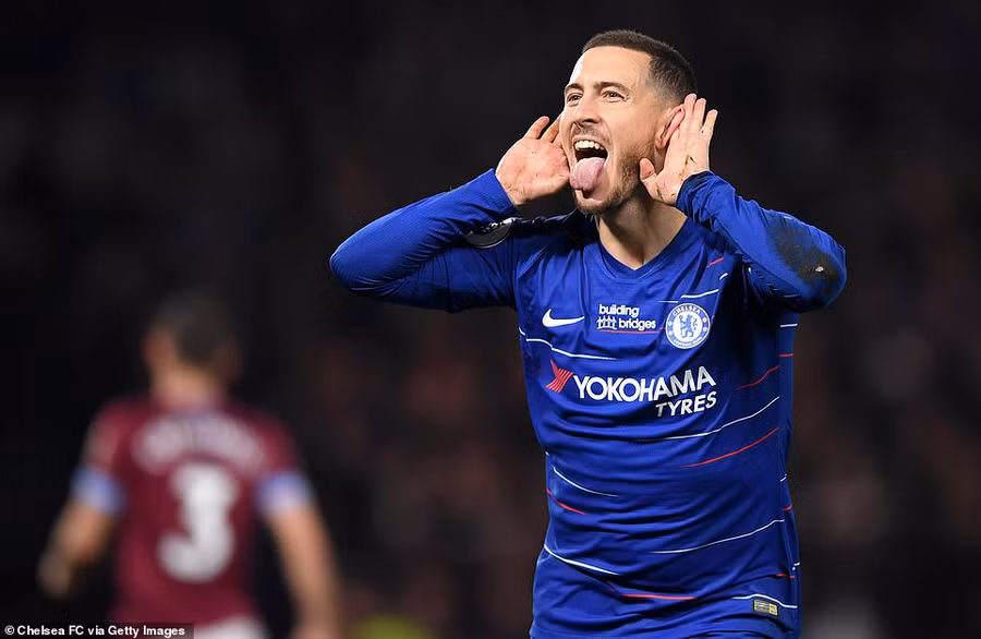 Chelsea quá phụ thuộc vào Hazard. (Ảnh: Getty Images) Chelsea quá phụ thuộc vào Hazard. (Ảnh: Getty Images)