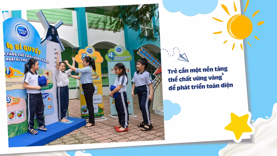 Góc dinh dưỡng của Cô Gái Hà Lan giúp trẻ hiểu được để vượt qua mọi thử thách, trẻ không chỉ cần một tinh thần mạnh mẽ mà còn cần một nền tảng thể chất vững vàng