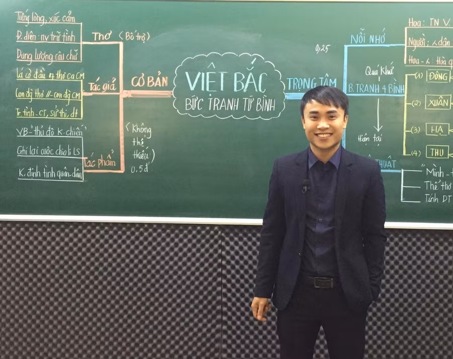 Thầy giáo dạy văn thu hút 160 nghìn lượt xem với bài giảng online "Trao duyên" ảnh 1