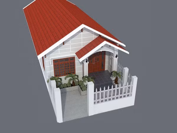 Những mẫu nhà ống cấp 4 hiện đại, giá rẻ ai cũng muốn xây ảnh 4 nhung mau nha ong cap 4 gia re ai cung muon xay - 5