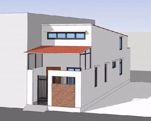 Những mẫu nhà ống cấp 4 hiện đại, giá rẻ ai cũng muốn xây ảnh 7 nhung mau nha ong cap 4 gia re ai cung muon xay - 8