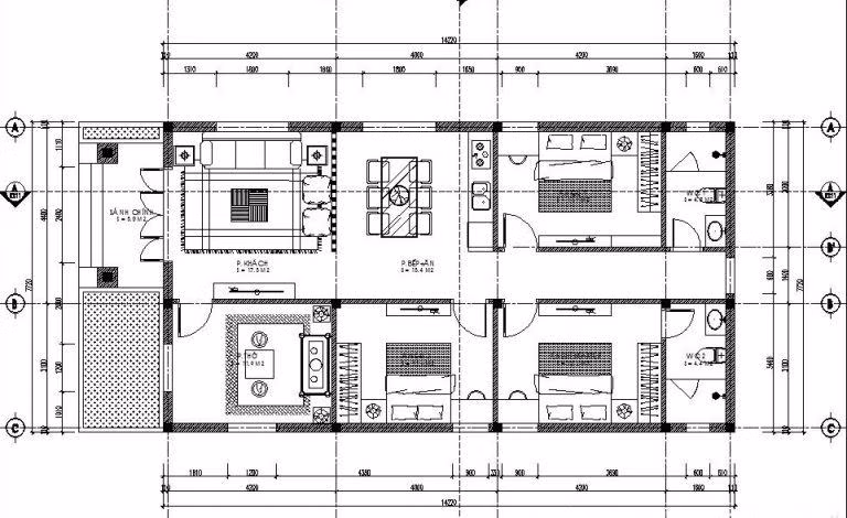 Những mẫu nhà ống cấp 4 hiện đại, giá rẻ ai cũng muốn xây ảnh 12 nhung mau nha ong cap 4 gia re ai cung muon xay - 13