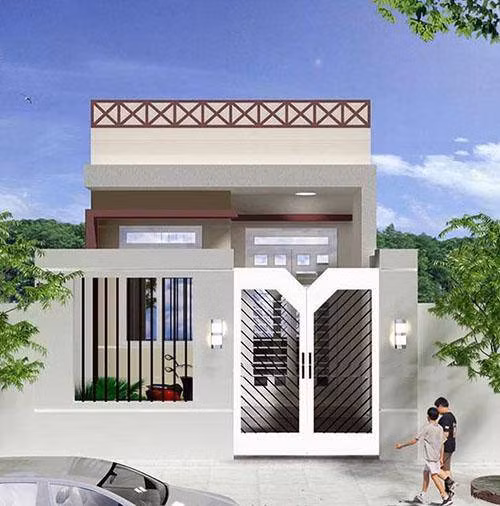 Những mẫu nhà ống cấp 4 hiện đại, giá rẻ ai cũng muốn xây ảnh 13 nhung mau nha ong cap 4 gia re ai cung muon xay - 14