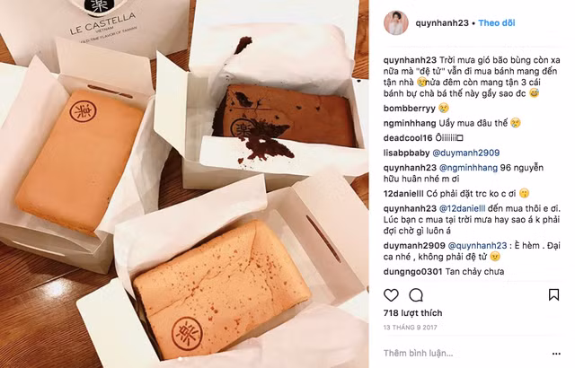 Nửa đêm mưa gió, Duy Mạnh vẫn mang bánh tới tận nhà cho bạn gái