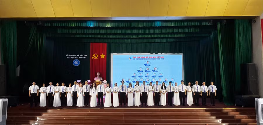 BCH Hội Sinh viên Việt Nam Đại học Thái Nguyên gồm 27 thành viên. BCH Hội Sinh viên Việt Nam Đại học Thái Nguyên gồm 27 thành viên.