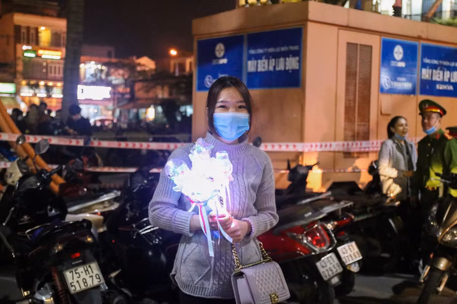 Không khí vui tươi trong những ngày cuối năm.